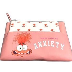 Anxiety cosmetic bag set of 2 Disney Pixar